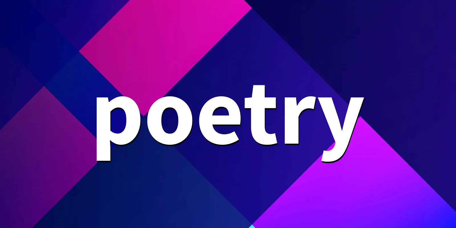 poetry 1.8.3 Python dependency management and packaging made easy