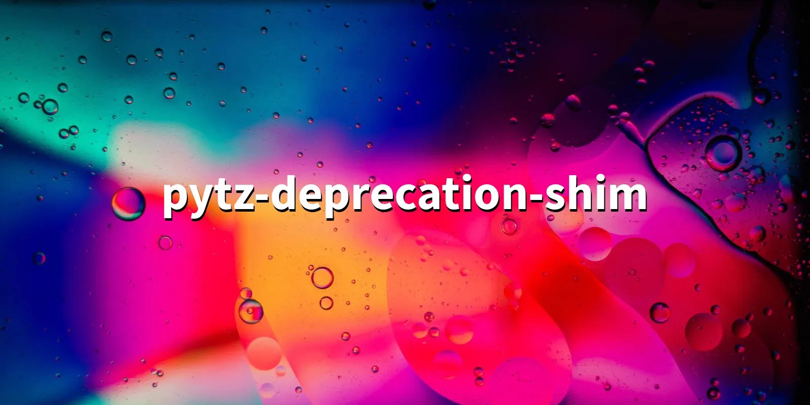 pytzdeprecationshim 0.1.0.post0 Shims to make deprecation of pytz
