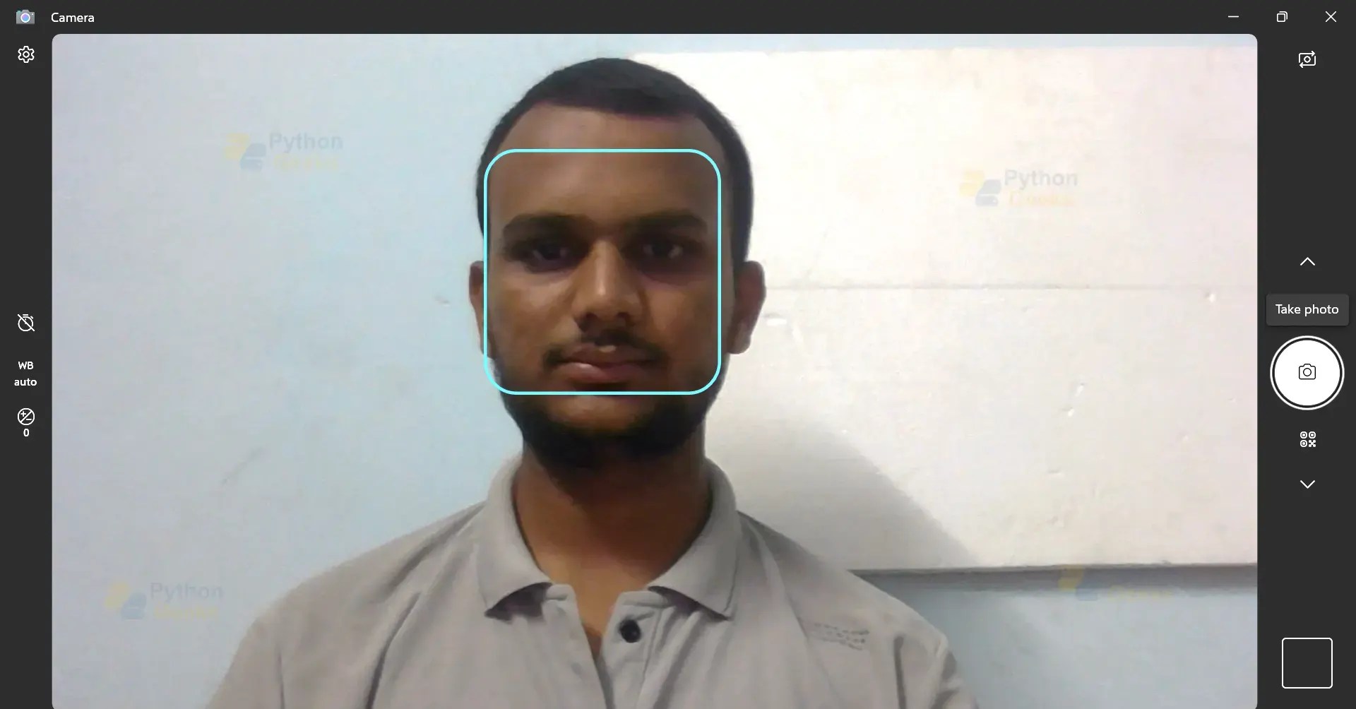 Python OpenCV Human Face Recognition Project Python Geeks