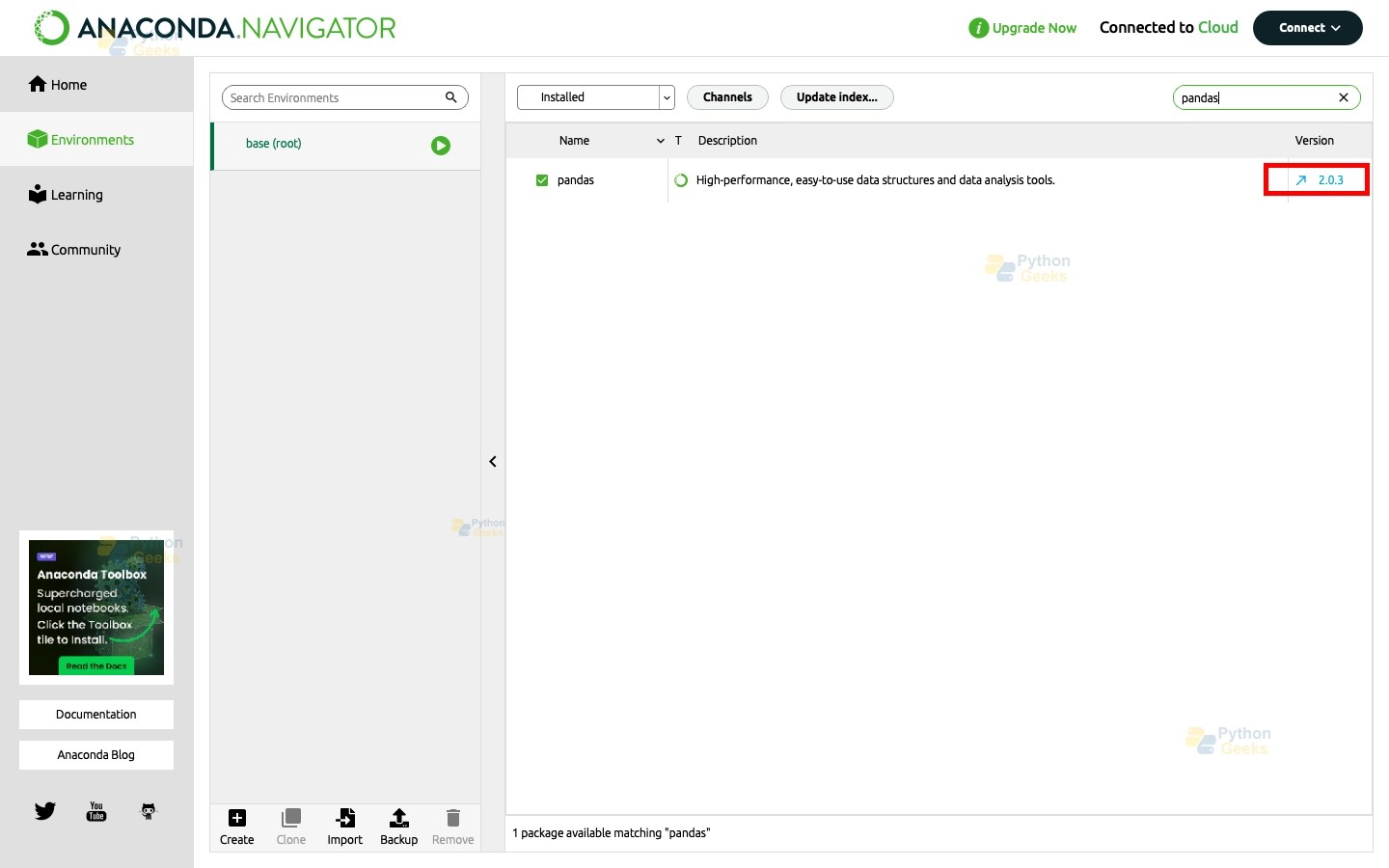 How to Install Pandas in Python? Python Geeks