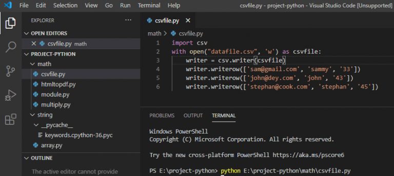 Python Read CSV File And Write CSV File Python Guides
