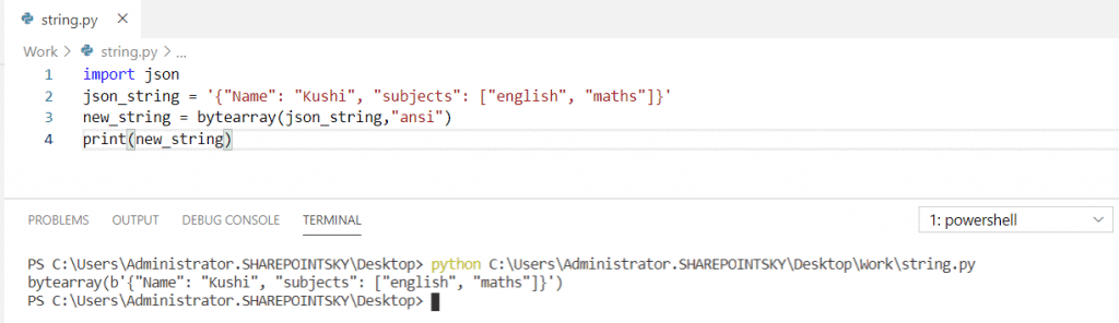 How To Convert Python String To Byte Array With Examples Python Guides