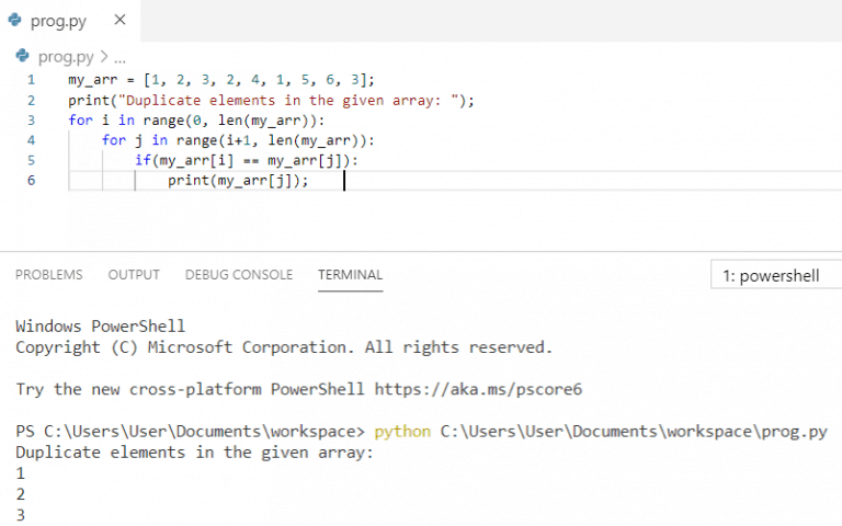 Python Program To Print Element In An Array Python Guides