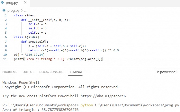 How To Find Area Of A Triangle In Python Python Guides