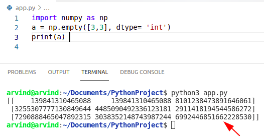 Python NumPy Empty Array With Examples Python Guides