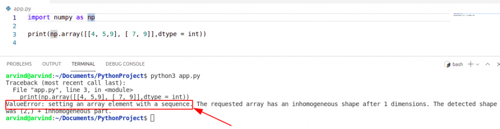 Valueerror Setting An Array Element With A Sequence Python Guides