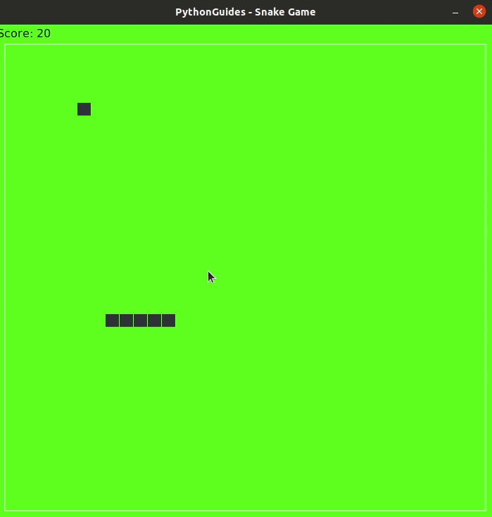 How To Create A Snake Game In Python Tkinter Python Guides