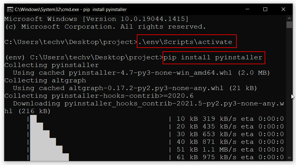 How To Convert Python File To Exe Using Pyinstaller Python Guides