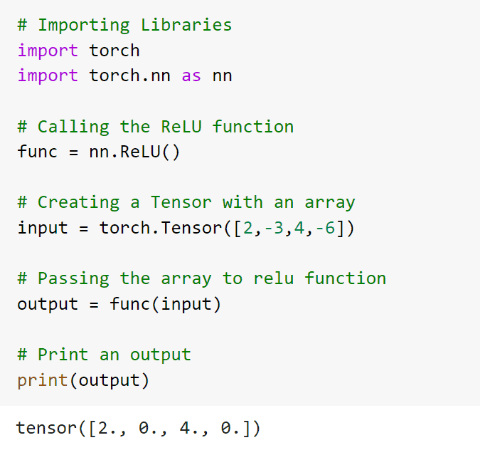 PyTorch Activation Function [WIth 11 Examples] Python Guides (2022)