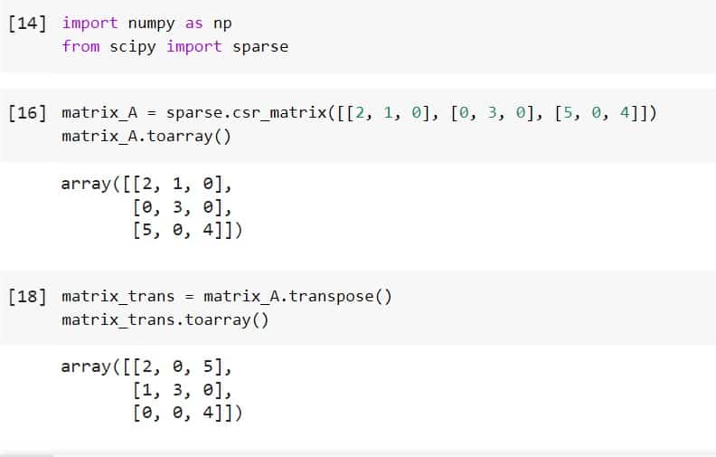 Python Scipy Sparse Csr_matrix Python Guides
