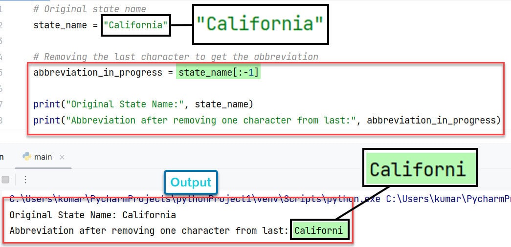 Remove Last Character From String In Python [5 Methods] Python Guides