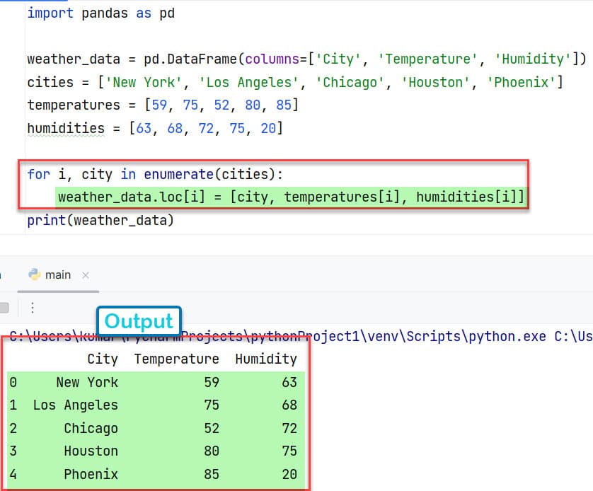 How To Add Rows To A DataFrame Pandas In Loop In Python [4 Methods