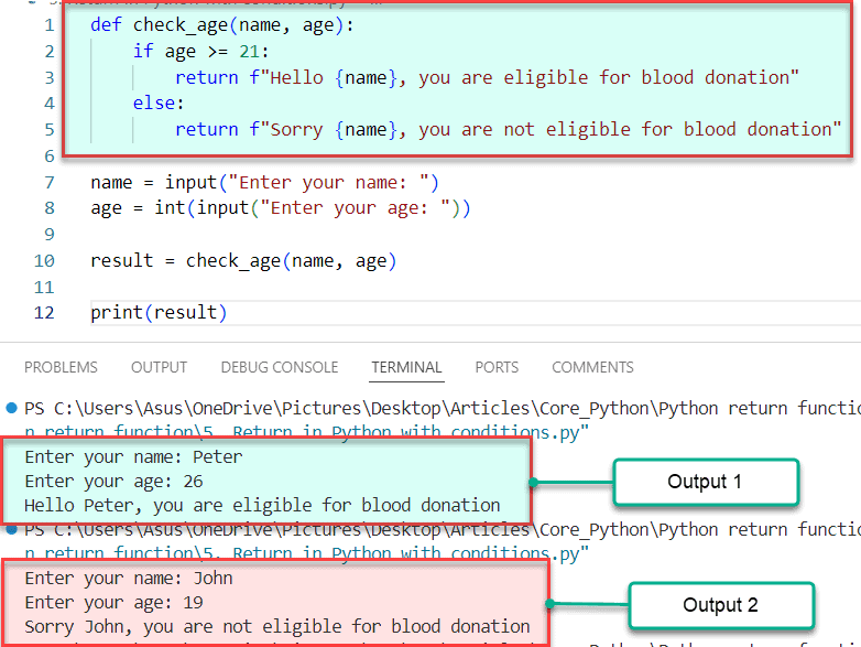 Python Return Function[6 Different Examples] Python Guides