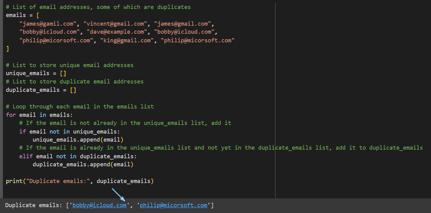 How To Print Duplicate Elements In Array In Python Python Guides