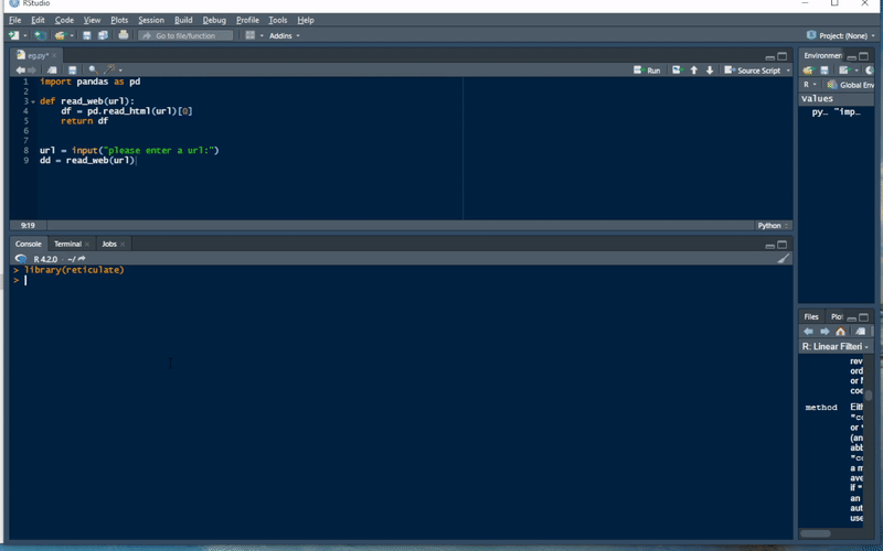 Run Python Code In R Python In Office