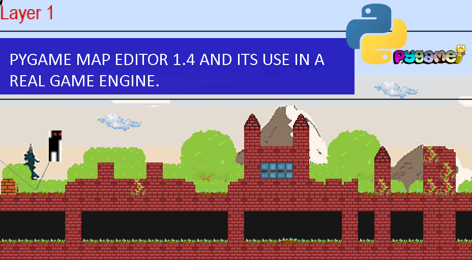 Pygame Editor 1.4 use the map in a real game (1) python