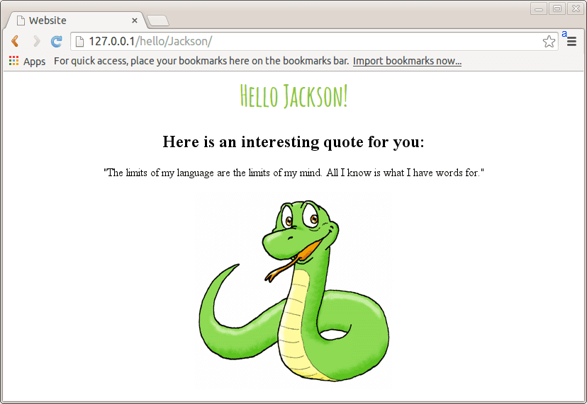 flask Python Tutorial
