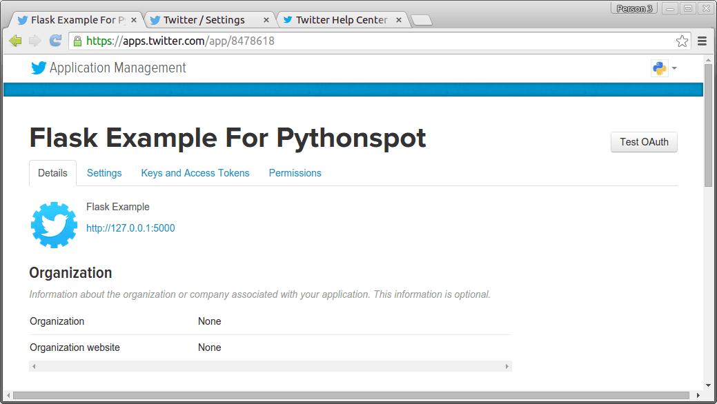 Login to Flask App with Twitter Python Tutorial