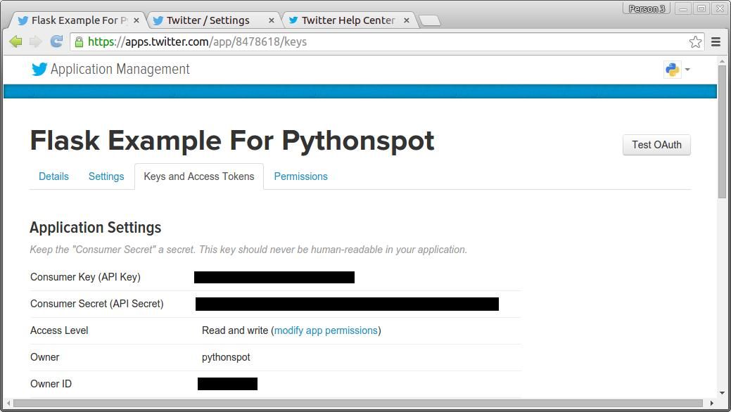 Login to Flask App with Twitter Python Tutorial