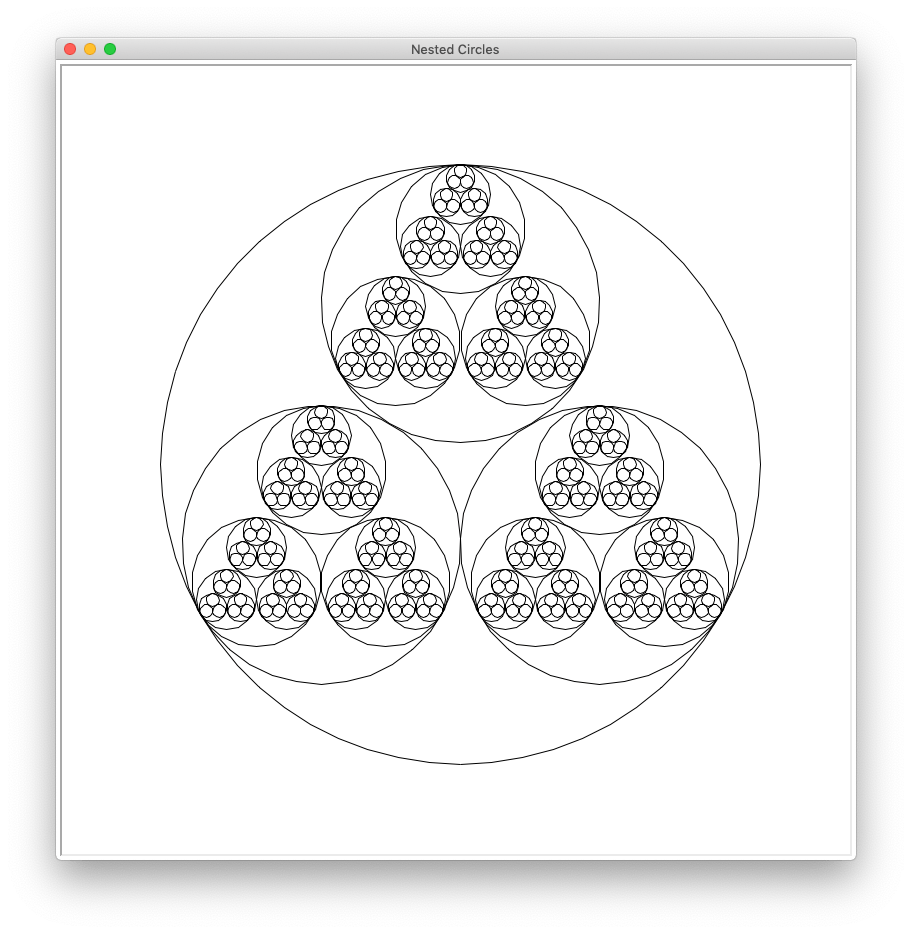 Nested Circles Learn Python