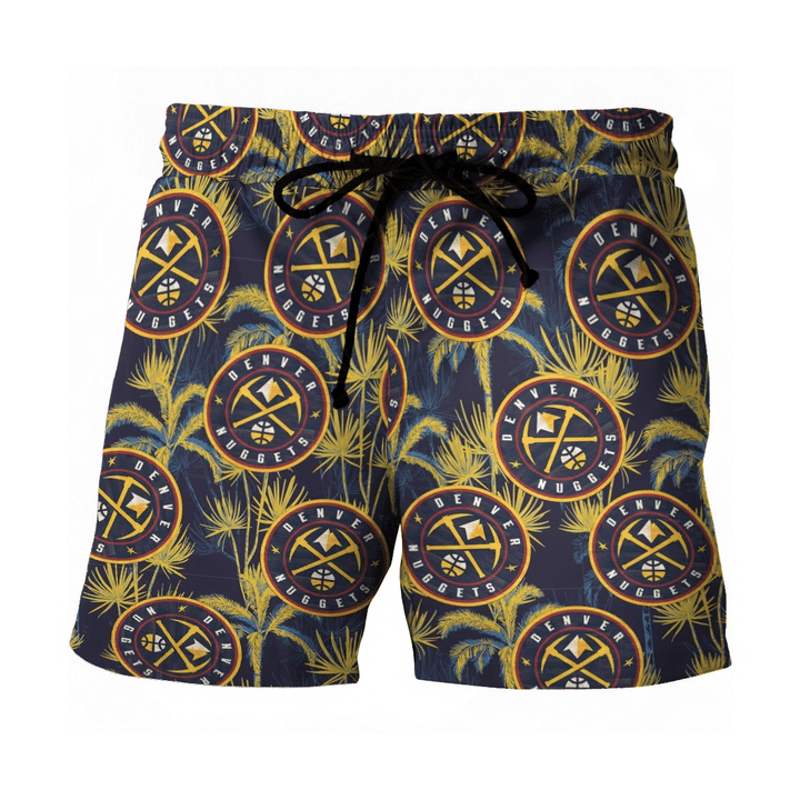 DENVER NUGGETS BASKETBALL BEACH SHORTS QFinder Trending Design T Shirt