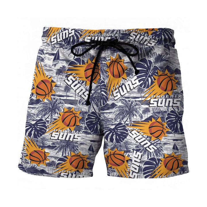 PHOENIX SUNS BASKETBALL BEACH SHORTS QFinder Trending Design T Shirt