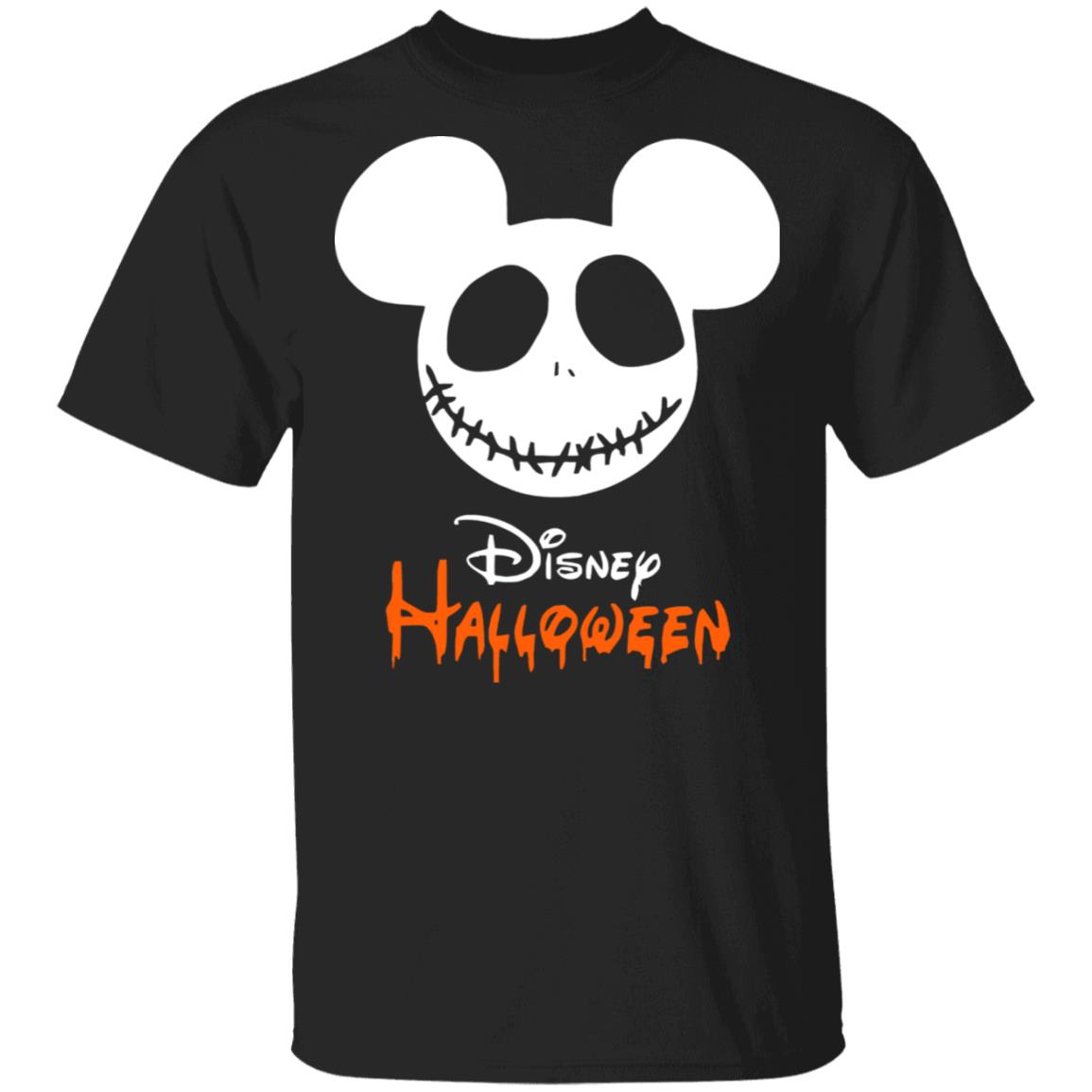 Disney Logo Mickey Mouse Halloween TShirt QFinder Trending Design T