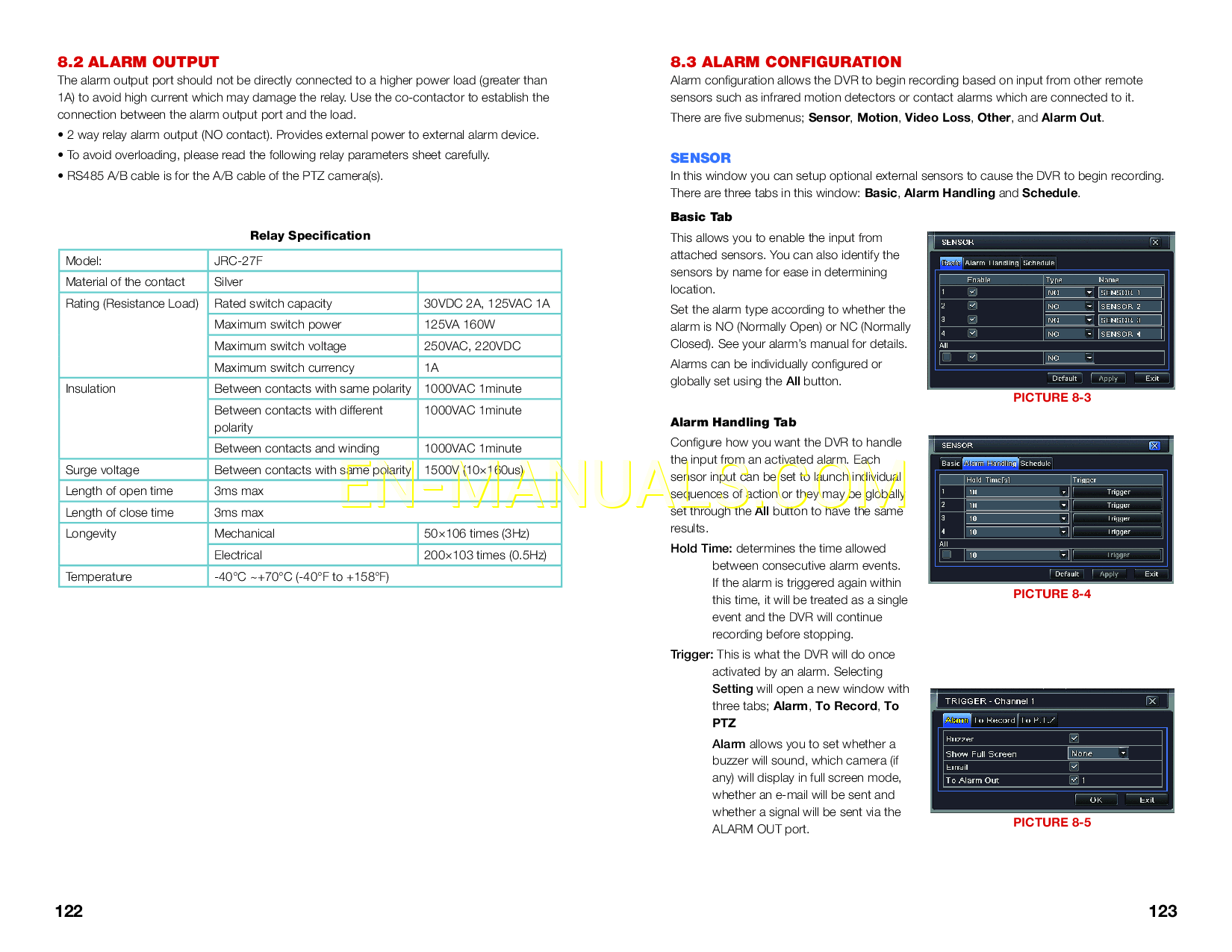 Technical Manual for DVR/NVR QSee QT5716, download free