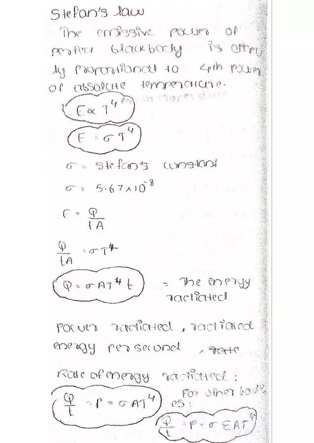 Stefan'S Law Princeton University Edubirdie
