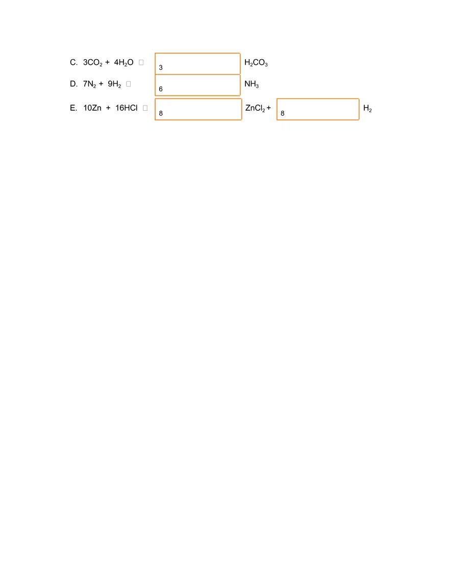 Limiting Reactants Gizmo Answer Key Virtual High School Edubirdie