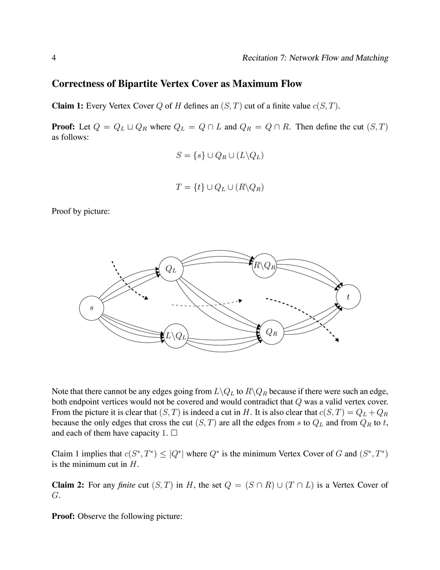Network Flow and Matching Lecture Note Edubirdie