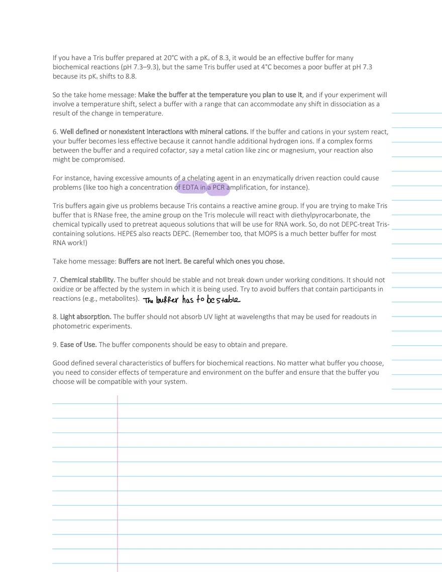 What Makes a “Good” Buffer? Edubirdie