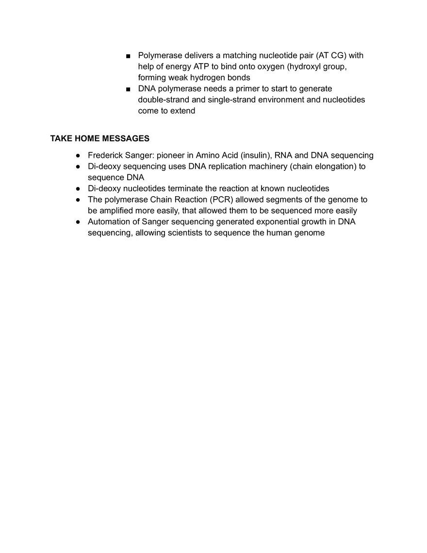 Major Features of The Genome University of Virginia Edubirdie