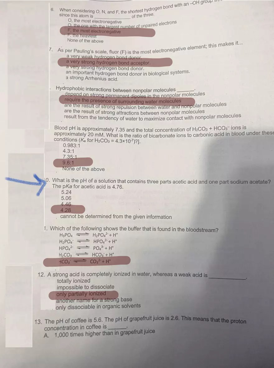 Exam l Answer Key Edubirdie