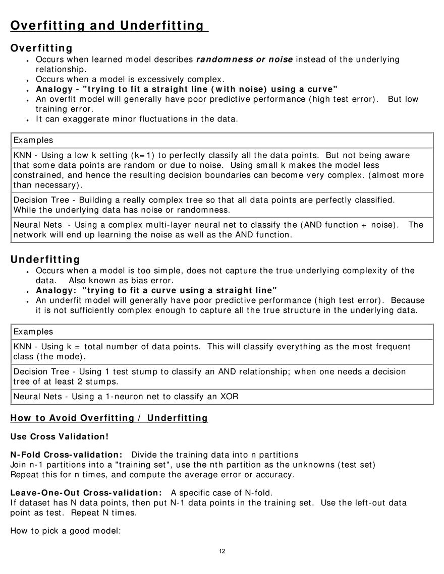 KNN, ID Trees, and Neural Nets Study Guide Edubirdie