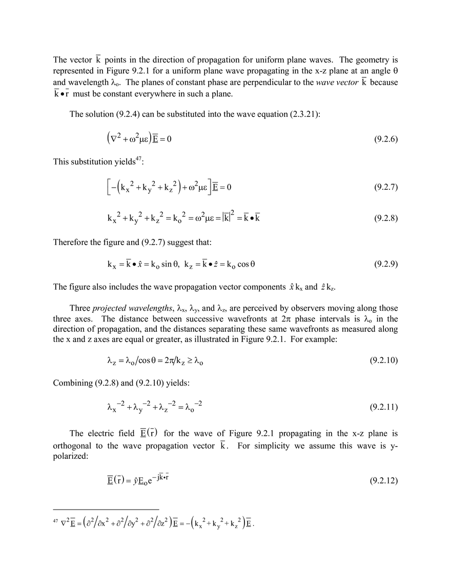 6.013 and Applications, Chapter 9