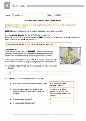 Conduction and Convection Gizmo Answer Key | Virtual High School