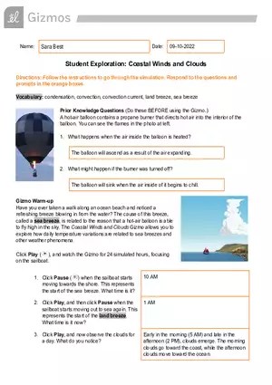 Chemical Changes Gizmo Answer Key | Virtual High School - Edubirdie