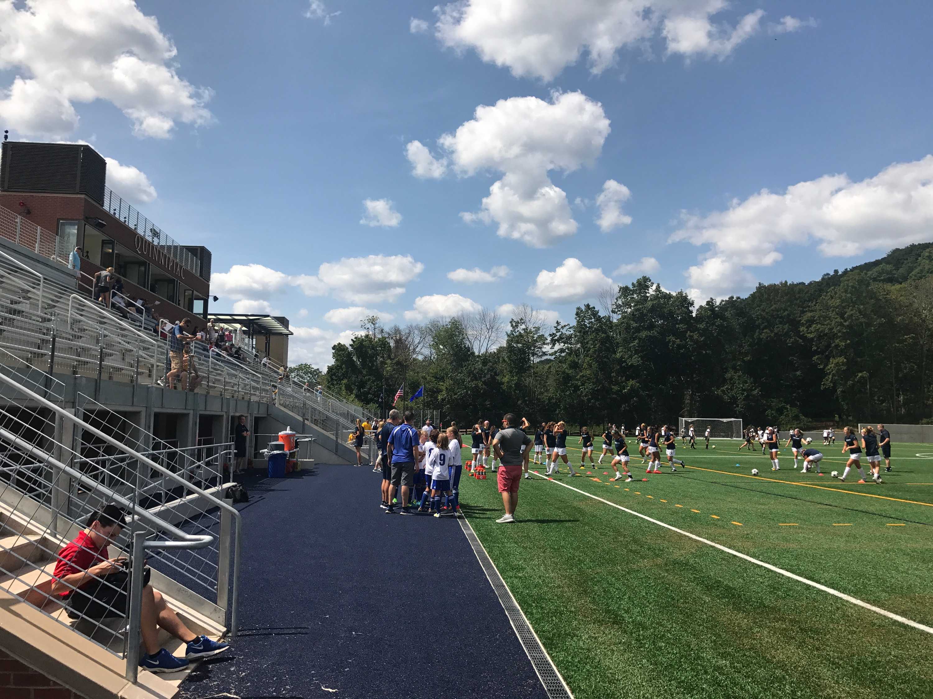 Quinnipiac women's soccer breaks in new stadium with 20 win over Army