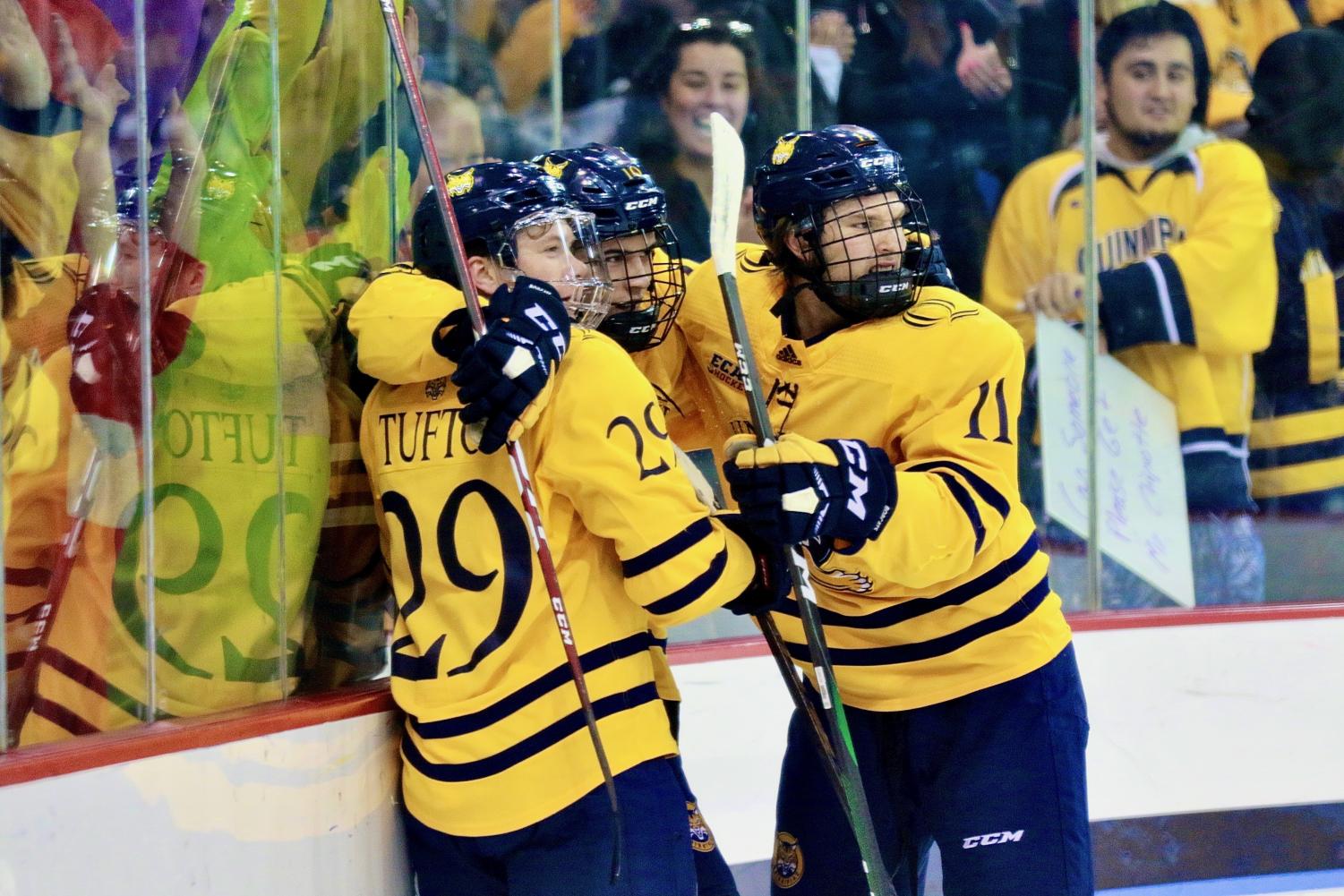 Quinnipiac men’s ice hockey all over Vermont in 40 win Q30 Television