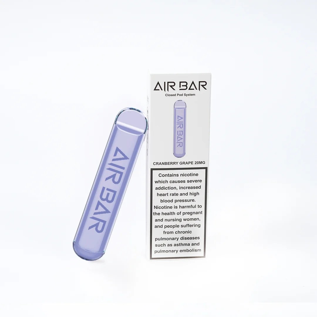 AIR BAR DISPOSABLE CRANBERRY GRAPE Q8Vapes كويت فيب