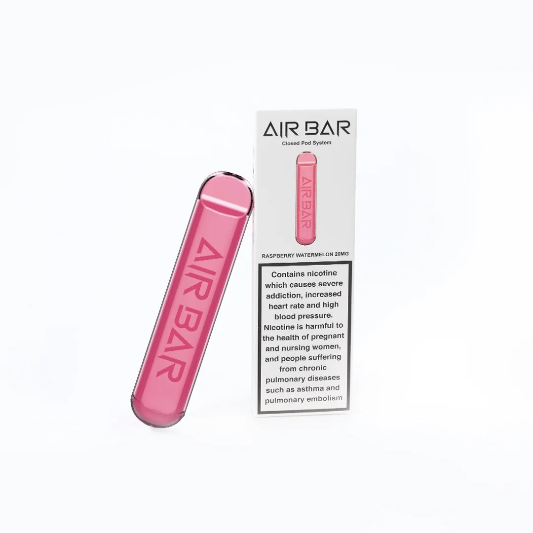 AIR BAR DISPOSABLE RASPBERRY WATERMELON Q8Vapes كويت فيب