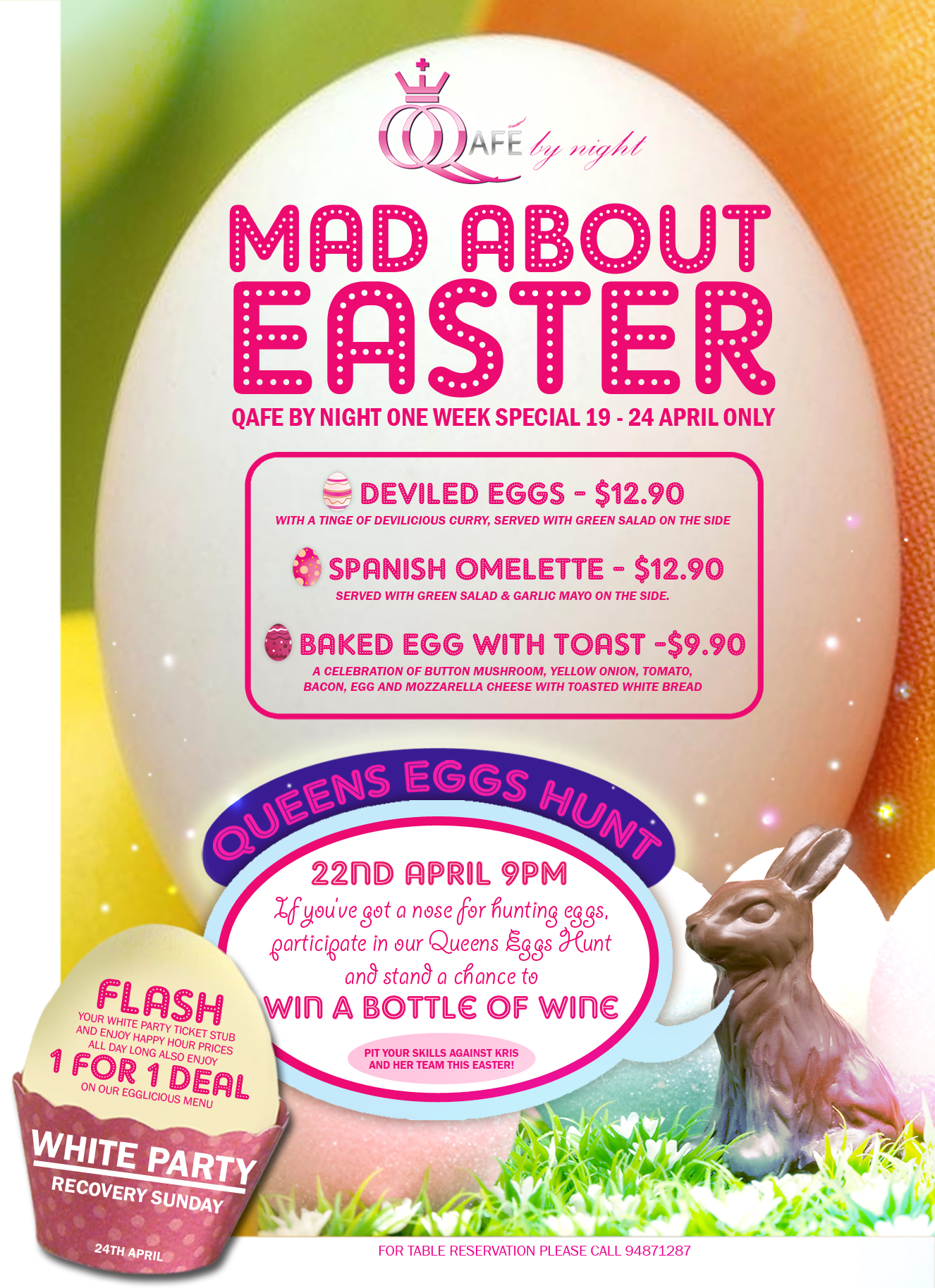 Easter Specials qafebynight