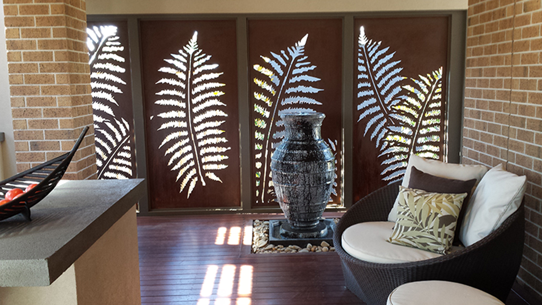 Garden, Decorative and Privacy Screens in Compressed Hardwood