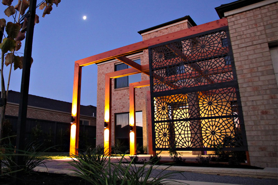 Garden, Decorative and Privacy Screens in Compressed Hardwood