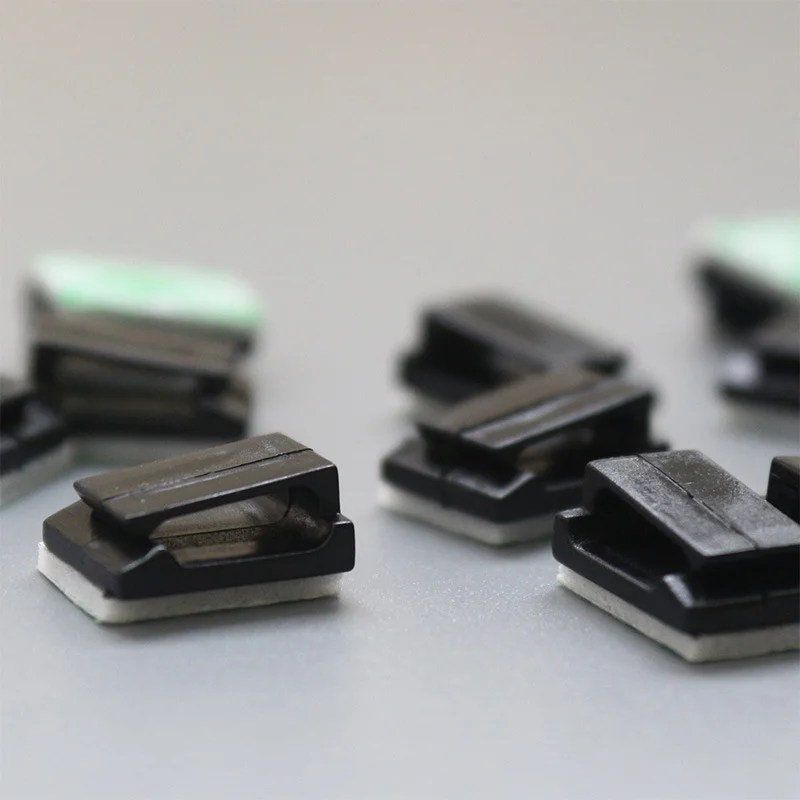 Mini Cable Clips Adhesive Cable Organizer Cord Holder Durable Strong Cable Wire Management for