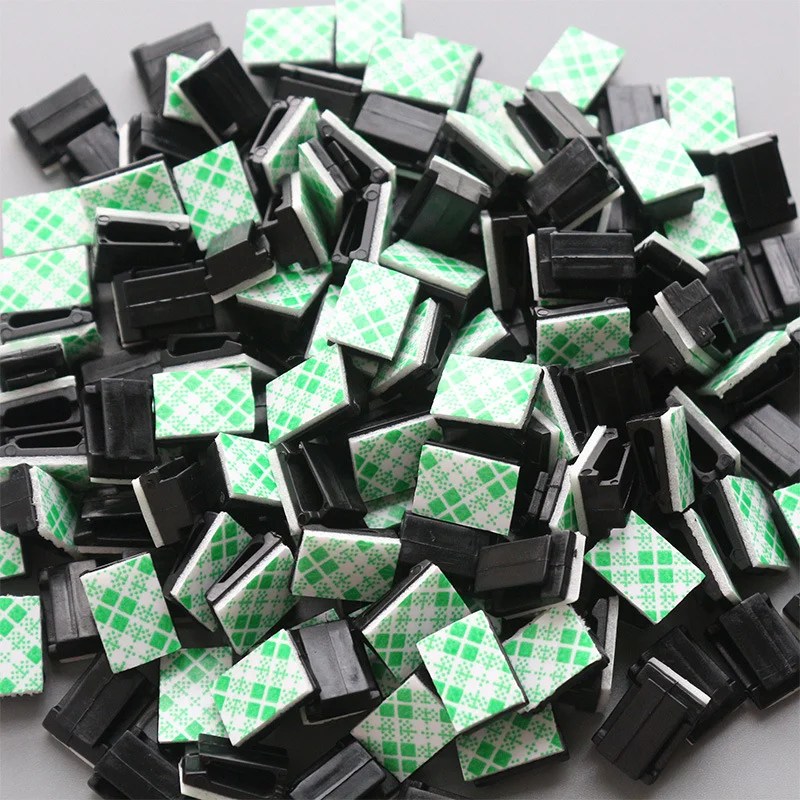 Mini Cable Clips Adhesive Cable Organizer Cord Holder Durable Strong Cable Wire Management for