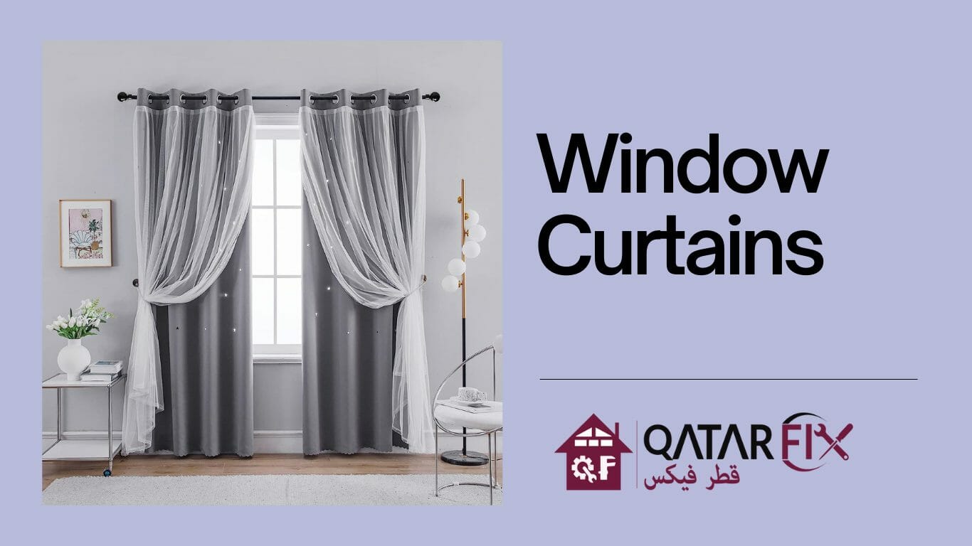 Window Curtains In QatarFIX Transform Your Space with Style and