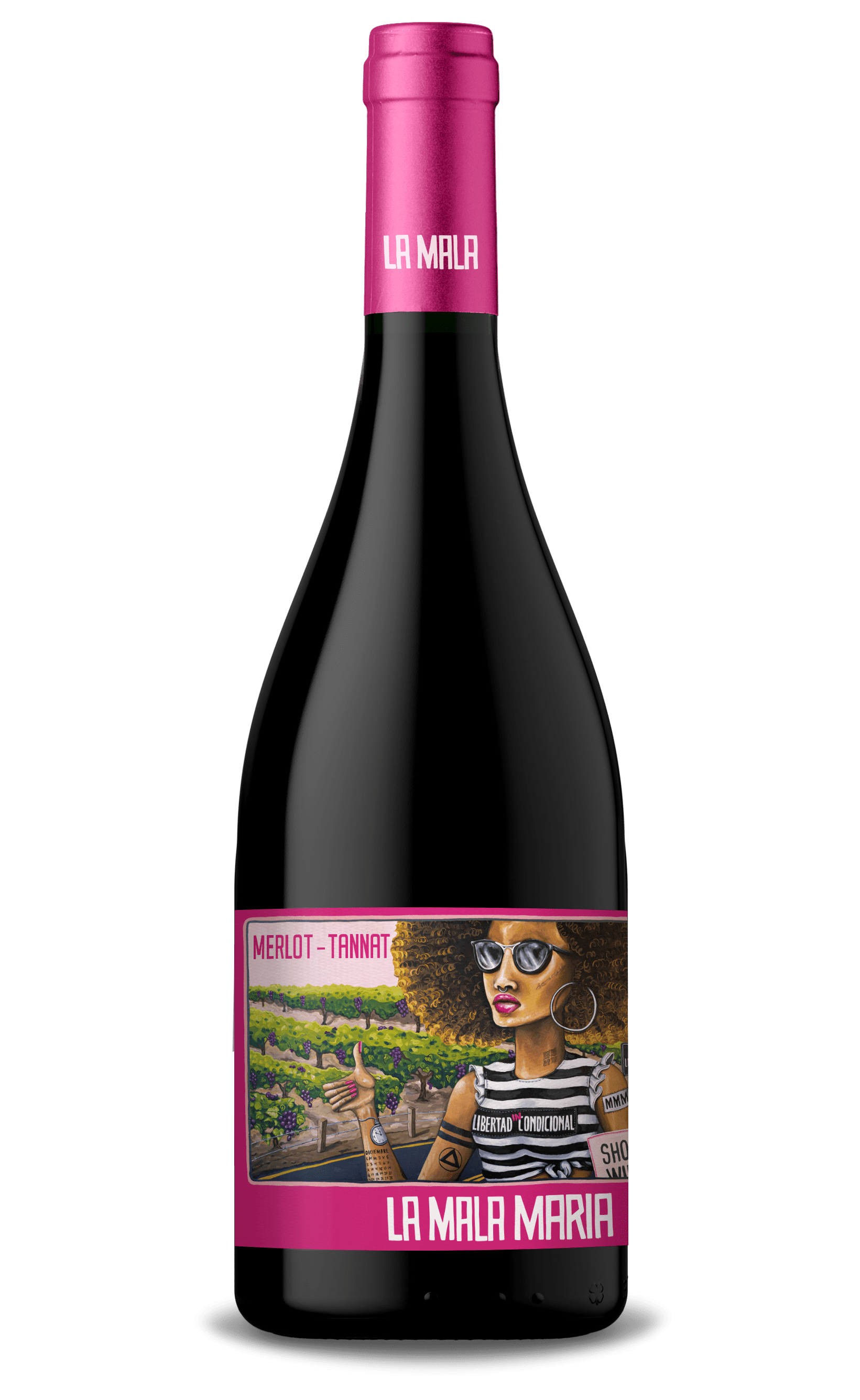 La Mala Maria Pequeñas Partidas MerlotTannat x 750ml. Qatar Premium