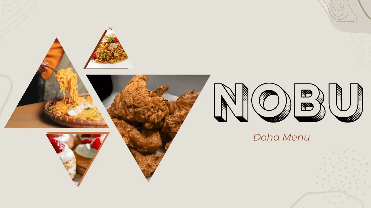 Nobu Doha Menu 2023 Qatar Xplorer